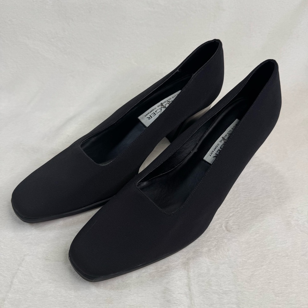 Villager Liz Claiborne Shoes Stephanie Women’s Size 8M Black Pumps Slip On